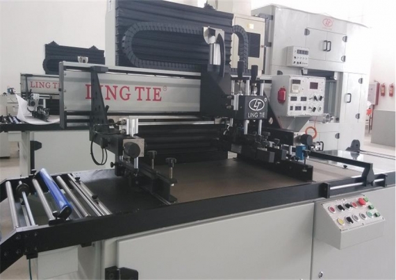 Mesin percetakan silkscreen rata 